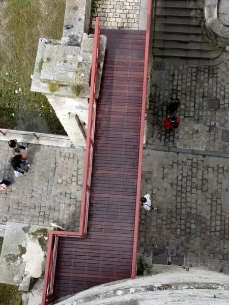 Passerelle bois extérieure