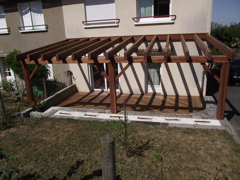 Terrasse bois extérieure