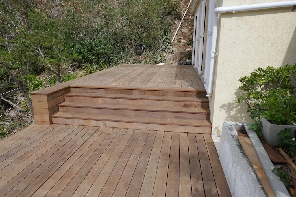 Structure bois extérieure